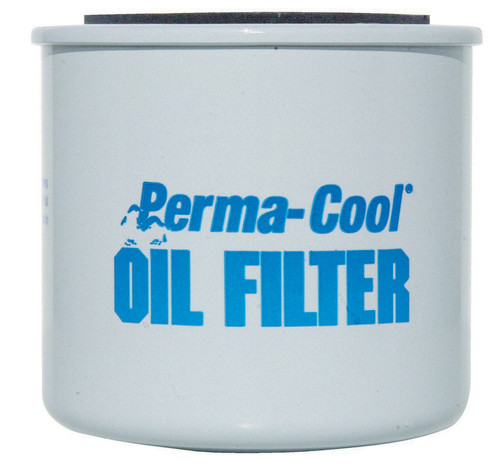 Oil Filter - Screw-On - 3.25 in Tall - 20 mm x 1.5 Thread - Steel - White Paint - Various Applications - Kit Oil Filter - Screw-On - 3.25 in Tall - 20 mm x 1.5 Thread - Steel - White Paint - Various Applications - Kit