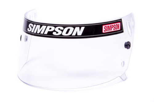 Helmet Shield - Clear - Voyager / Bull Dog Helmets - Each