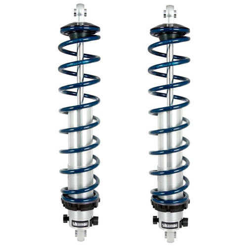 Shock - Twintube - 14.25 in Compressed / 22.4 in Extended - 2.50 in OD - Springs Included - Double Adjustable - Threaded Aluminum - Clear Anodized - Each