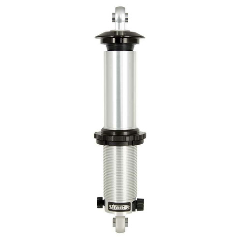 Shock - Twintube - 14.25 in Compressed / 22.4 in Extended - 2.50 in OD - Double Adjustable - Threaded Aluminum - Clear Anodized - Each