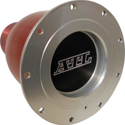 Dry Break Valve - 2 in ID Female - Aluminum - Red / Natural - 2-1/4 in Hose - Each