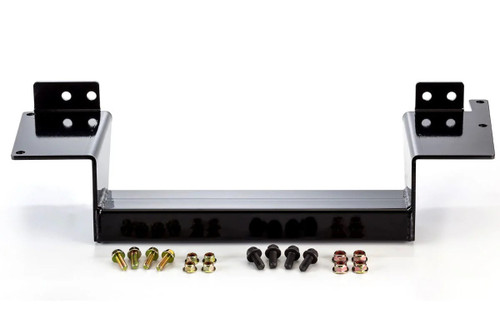 Transmission Crossmember - Adapter - Bolt-On - 2 in Drop - Steel - Black Powder Coat - Dodge Cummins - GM Fullsize Truck 1973-87 - Each Transmission Crossmember - Adapter - Bolt-On - 2 in Drop - Steel - Black Powder Coat - Dodge Cummins - GM Fullsize Truck 1973-87 - Each
