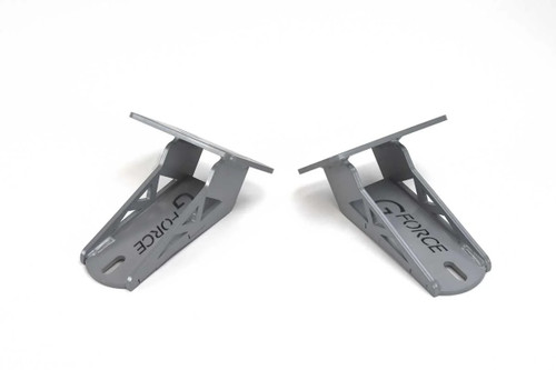Motor Mount - Bolt-On - Steel - Gray Powder Coat - GM LS-Series - Ford Mustang 2005-23 - Pair Motor Mount - Bolt-On - Steel - Gray Powder Coat - GM LS-Series - Ford Mustang 2005-23 - Pair