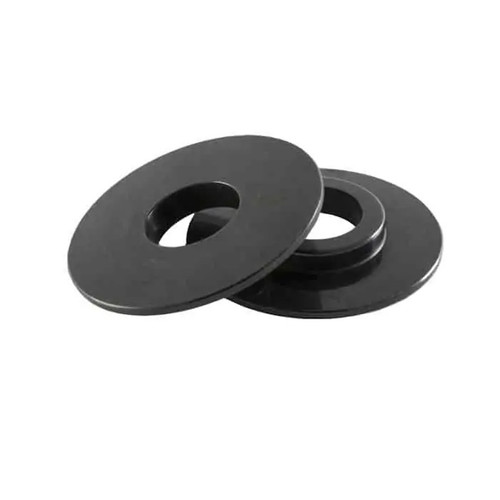 Valve Spring Locator - Inside - 0.060 in Thick - 1.350 in OD - 0.575 in ID - 0.885 in Spring ID - Chromoly - Set of 16