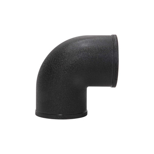 Tubing Elbow - 90 Degree - 3 in OD - Plastic - Black - Each