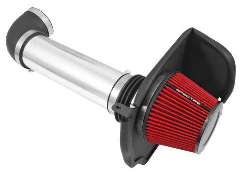 Air Induction System - Muscle Car - Reusable Oiled Filter - Aluminum - Polished - Mopar Gen III Hemi - Dodge / Chrysler 2011-17 - Kit
