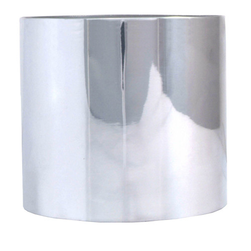 Aluminum Tubing - 4 in OD - 4 in Long - Aluminum - Polished - Each