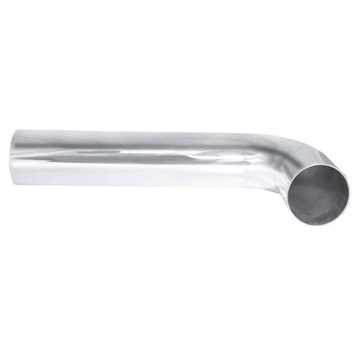 Aluminum Tubing Bend - 90 Degree - Mandrel - 4 in Diameter - 4 in Radius - Aluminum - Polished - Each Aluminum Tubing Bend - 90 Degree - Mandrel - 4 in Diameter - 4 in Radius - Aluminum - Polished - Each