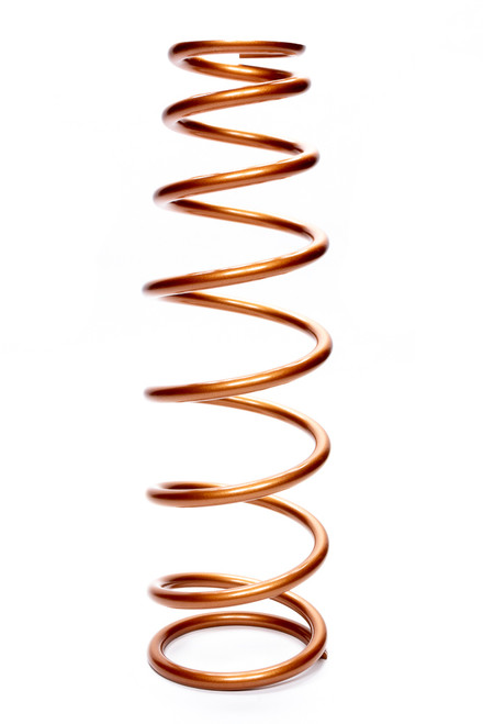 Coil Spring - Bulletproof - Conical - 2.5 in ID - 16 in Length - 125 lb/in Spring Rate - Steel - Copper Powder Coat - Each
