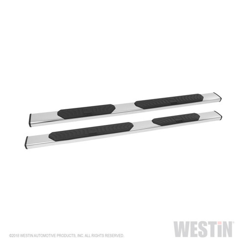 Step Bars - R5 - Oval - 5 in OD - Mount Kit Included - Stainless - Polished - Crew Cab - GM Fullsize Truck 2019-21 - Pair Step Bars - R5 - Oval - 5 in OD - Mount Kit Included - Stainless - Polished - Crew Cab - GM Fullsize Truck 2019-21 - Pair