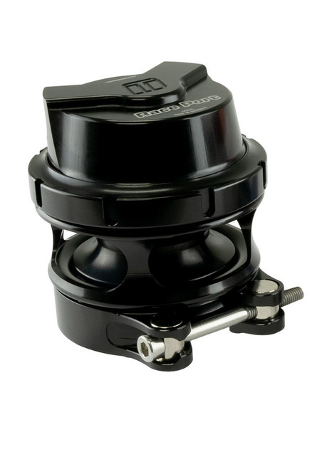 Blow-Off Valve - GenV RacePort Sleeper - 74 mm Diameter - Clamp Included - Aluminum - Black Anodized - Universal - Each