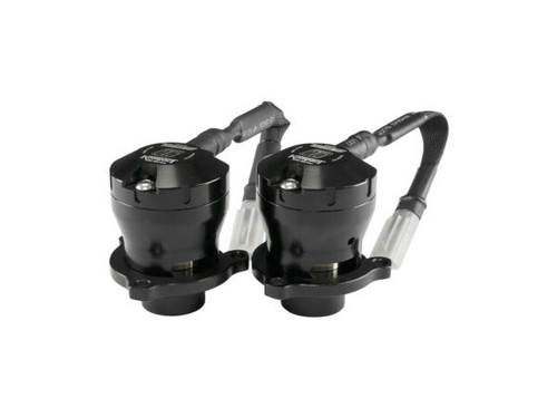 Blow-Off Valve - Kompact EM - Diverter Valve - Plug and Play - Aluminum - Black Anodized - Toyota Fullsize Truck / Sequoia 2022-25 - Pair