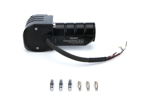 Wastegate Actuator - BoostGate 50 - Electronic - Aluminum - Black Anodized - Each