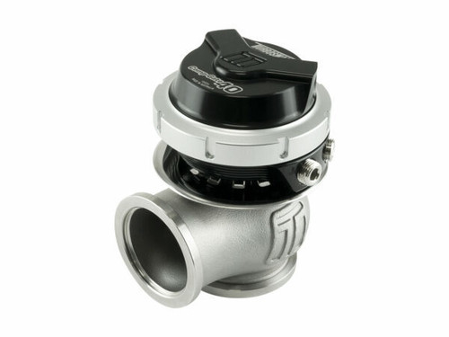 Wastegate - GenV CompGate 40 - 14 psi Spring - 40 mm Diameter - Black / Clear Anodized - Universal - Each