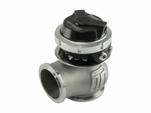 Wastegate - GenV HyperGate 45-Lite - 7 psi Spring - 45 mm Diameter - Black / Clear Anodized - Universal - Each