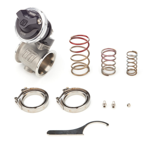 Wastegate - Straight-Gate 50 - 6 psi - 50 Diameter - Gaskets / Hardware - Black - Universal - Each