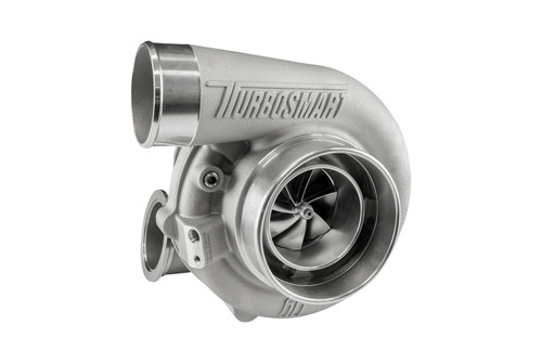 Turbocharger - TS-1 - 62 mm Inlet - V-Band Outlet - External Wastegate - Reverse Rotation - Aluminum - Natural - Universal - Each