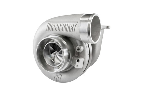 Turbocharger - TS-1 - 68 mm Inlet - V-Band Outlet - External Wastegate - Aluminum - Natural - Universal - Each