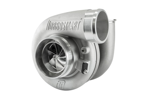 Turbocharger - TS-1 - 76 mm Inlet - V-Band Outlet - External Wastegate - Aluminum - Natural - Universal - Each