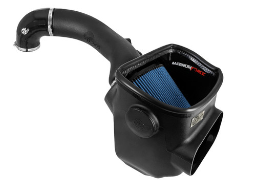 Air Induction System - Magnum FORCE Stage-2 - Reusable Oiled Filter - Plastic - Black - Nissan V8 - Nissan Titan - 2016-19 - Kit