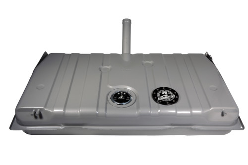 Fuel Tank - Gen II Stealth - 200 lph Pump - 1/4 in NPT Female Outlet - 1/4 in NPT Female Return - Sending Unit - Steel - Silver Paint - GM F-Body 1970-73 - Kit Fuel Tank - Gen II Stealth - 200 lph Pump - 1/4 in NPT Female Outlet - 1/4 in NPT Female Return - Sending Unit - Steel - Silver Paint - GM F-Body 1970-73 - Kit