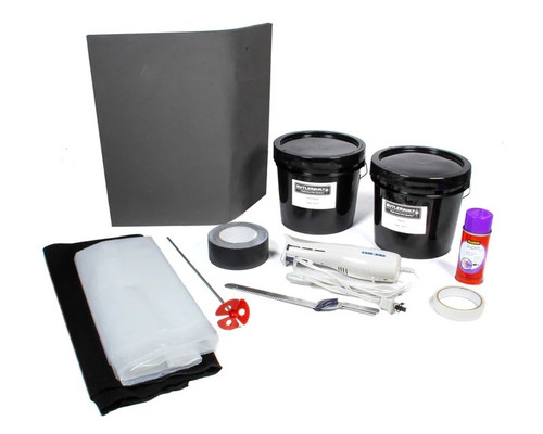 Seat Insert - E-Z Sert - Molded Foam Rubber - Black - Each