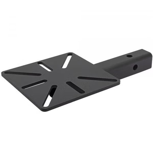 Hitch Receiver Mount - Yost - Bench Mount - Pin-On - 2 in Receiver - Steel - Black Powder Coat - Each
