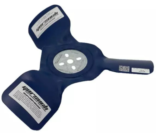 Mechanical Cooling Fan - Max Air - 17 in Fan - 3 Blade - 5/8 in Pilot - Universal Bolt Pattern - Aluminum Hub / Plastic Blades - Blue - Each