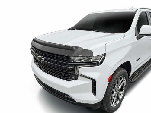 Bug Deflector - Aeroskin II - Stick-On - Plastic - Black - GM Fullsize Truck 2019-25 - Each