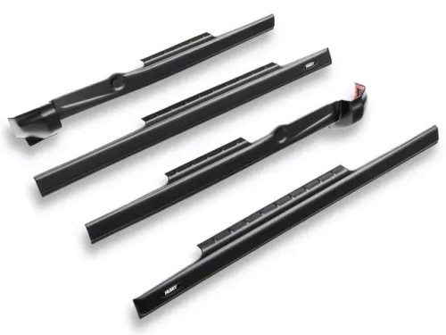 Rocker Panel Guard - Trail Armor - Stick-On - Plastic - Black - Extended Cab - Ram Fullsize Truck 2009-2018 - Kit