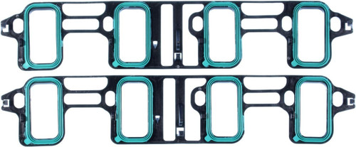 Intake Manifold Gasket - Rectangle Port - Plastic - GM LS-Series - Pair