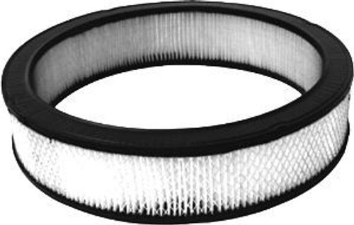 Air Filter Element - Round - 14 in Diameter - 3 in Tall - Wire Mesh Included - Paper - White - Universal - Each Air Filter Element - Round - 14 in Diameter - 3 in Tall - Wire Mesh Included - Paper - White - Universal - Each