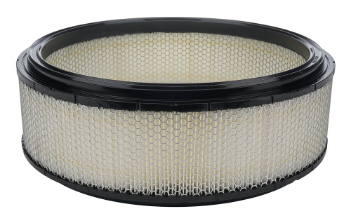 Air Filter Element - Round - 14 in Diameter - 4 in Tall - Wire Mesh Included - Paper - White - Universal - Each