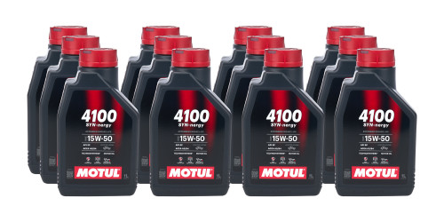 Motor Oil - 4100 SYN-nergy - 15W50 - Synthetic - 1 L Bottle - Set of 12 Motor Oil - 4100 SYN-nergy - 15W50 - Synthetic - 1 L Bottle - Set of 12