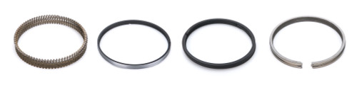 Piston Rings - American V8 Engine Ring Series - 4.055 in Bore - 1.2 x 1.2 x 3.0 mm Thick - Standard Tension - Steel - Nitride - 8-Cylinder - Kit Piston Rings - American V8 Engine Ring Series - 4.055 in Bore - 1.2 x 1.2 x 3.0 mm Thick - Standard Tension - Steel - Nitride - 8-Cylinder - Kit