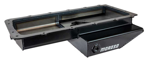 Engine Oil Pan - Rear Sump - 9.5 qt - 4.625 in Deep - Steel - Black Powder Coat - Ford Coyote - Each