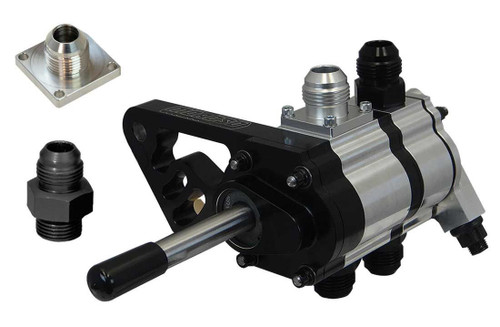 Oil Pump - Tri-Lobe - External - Dry Sump - 2 Stage - 12 AN / 16 AN Inlet - Driver Side - Each Oil Pump - Tri-Lobe - External - Dry Sump - 2 Stage - 12 AN / 16 AN Inlet - Driver Side - Each