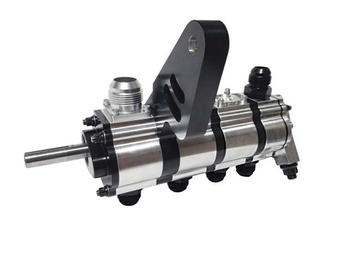 Oil Pump - Tri-Lobe - External - Dry Sump - 4 Stage - 12 AN Inlet - Passenger Side - Big Block Chevy - Each