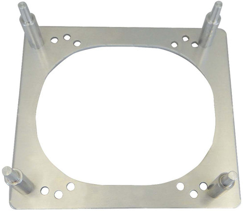Carburetor Work Stand - Spread / Square Bore - Aluminum - Natural - Each