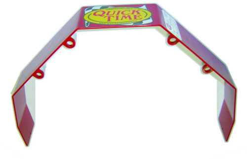 Flexplate Shield - SFI 30.1 - Steel - Red Powder Coat - Small Block Ford - Each