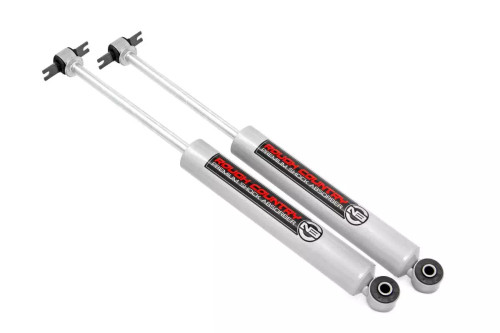 Shock - Premium N3 Series - Monotube - 15.65 in Compressed / 26.08 in Extended - Steel - Silver Paint - 4 in Lift - Rear - GM Fullsize SUV 1992-94 - Pair