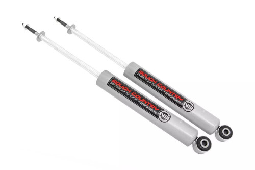 Shock - Premium N3 Series - Monotube - 9.89 in Compressed / 14.82 in Extended - Steel - Silver Paint - Front - Ford Compact Truck 1983-97 - Pair Shock - Premium N3 Series - Monotube - 9.89 in Compressed / 14.82 in Extended - Steel - Silver Paint - Front - Ford Compact Truck 1983-97 - Pair