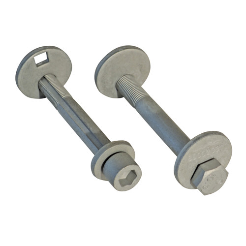 Caster / Camber Bolt - 14 mm x 1.5 Thread - Steel - Zinc Oxide - Chrysler 300 2011-23 / Dodge Challenger 2011-23 / Dodge Charger 2011-23 - Pair