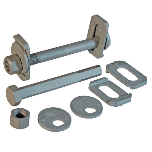 Caster / Camber Bolt - 18 mm x 1.5 Thread - Steel - Zinc Oxide - Ford Fullsize SUV / Truck 2002-25 - Pair Caster / Camber Bolt - 18 mm x 1.5 Thread - Steel - Zinc Oxide - Ford Fullsize SUV / Truck 2002-25 - Pair