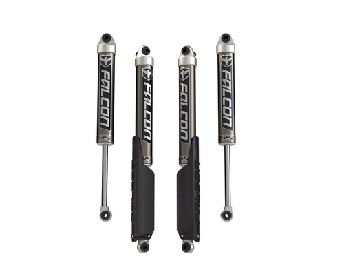 Shock - Falcon SP2 2.1 - Monotube - 2.3 in OD - Aluminum - Clear Anodized - Jeep Wrangler JL 2007-25 - Kit