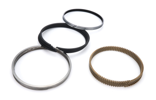Piston Rings - Classic Steel Advanced Profiling - 4.605 in Bore - 1.5 x 1.5 x 3.0 mm Thick - High Tension - Iron - 8 Cylinder - Kit Piston Rings - Classic Steel Advanced Profiling - 4.605 in Bore - 1.5 x 1.5 x 3.0 mm Thick - High Tension - Iron - 8 Cylinder - Kit