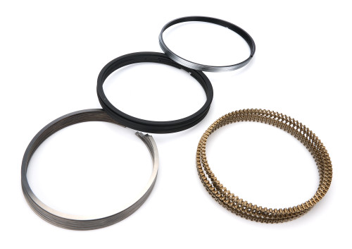 Piston Rings - Classic Steel Advanced Profiling - 4.605 in Bore - 1.5 x 1.5 x 3.0 mm Thick - High Tension - Gas Ported - Iron - 8 Cylinder - Kit Piston Rings - Classic Steel Advanced Profiling - 4.605 in Bore - 1.5 x 1.5 x 3.0 mm Thick - High Tension - Gas Ported - Iron - 8 Cylinder - Kit