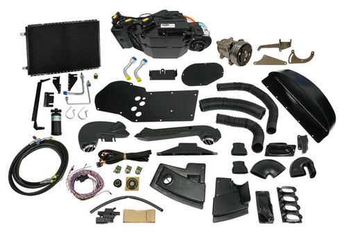 Air Conditioning Evaporator Kit - Gen V SureFit - Evaporator / Condenser / Compressor / Hardware / Wiring - Non-Factory Air - Chevy Corvette 1963-65 - Kit