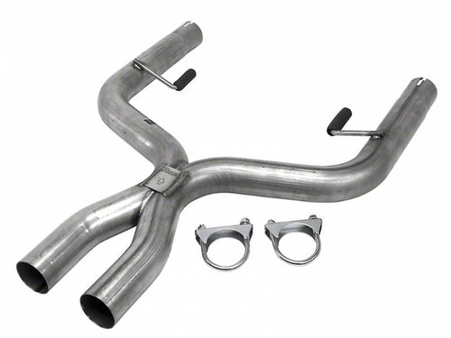 Exhaust X-Pipe - 2.5 in Diameter - Stainless - Natural - Ford V6 - Ford Mustang - 2005-10 - Each Exhaust X-Pipe - 2.5 in Diameter - Stainless - Natural - Ford V6 - Ford Mustang - 2005-10 - Each