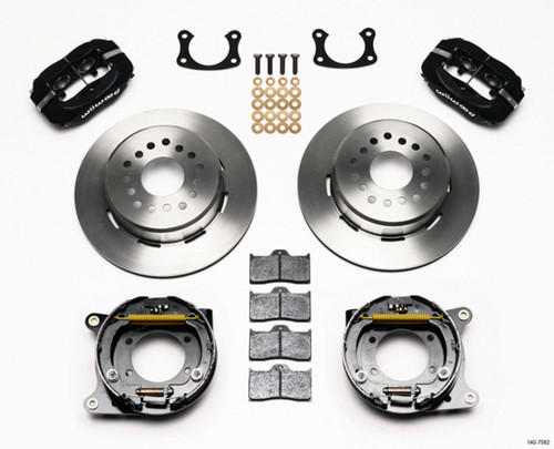 Rear Brake Kit Big Ford New 2.36in Off w/Park